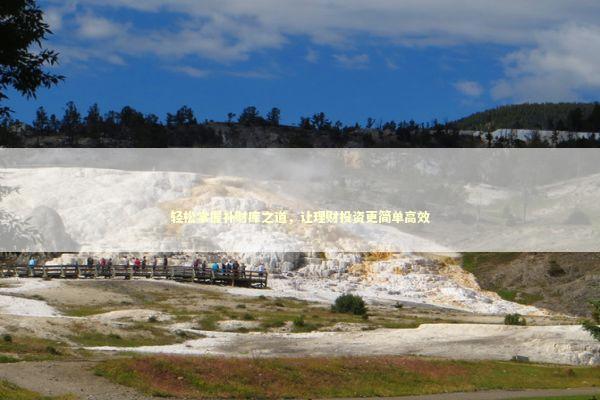 轻松掌握补财库之道，让理财投资更简单高效