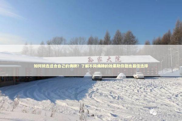 如何挑选适合自己的佛牌？了解不同佛牌的效果助你做出最佳选择