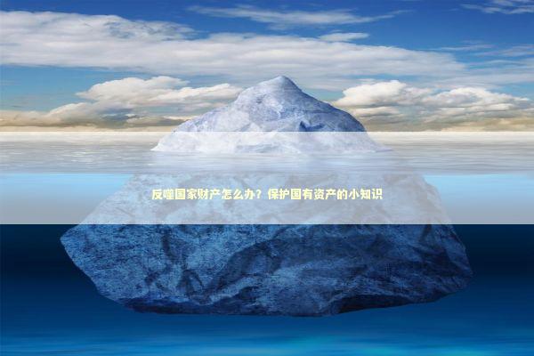 反噬国家财产怎么办？保护国有资产的小知识